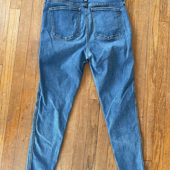 Madewell High Rise Skinny Blue Denim Jeans - Picture 5 of 6